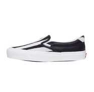Vans Vault Buty OG Slip-On 59 LX Premium Leather Pony Hair Zebra (VN00019VIJ0) - SS16