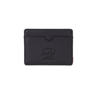 HERSCHEL Portfel Charlie Wallet | Leather Black Pebbled Leather (10360-01885) - SS19