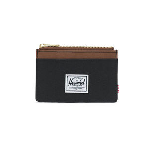 HERSCHEL Portfel Oscar Wallet Medieval Black / Saddle Brown (10397-02462) - SS19