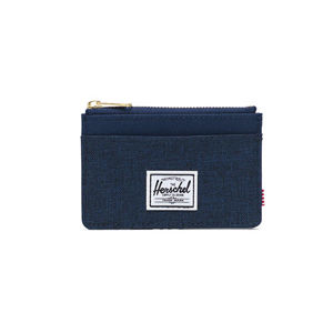 HERSCHEL Portfel Oscar Wallet Medieval Blue Crosshatch (10397-02454) - SS19